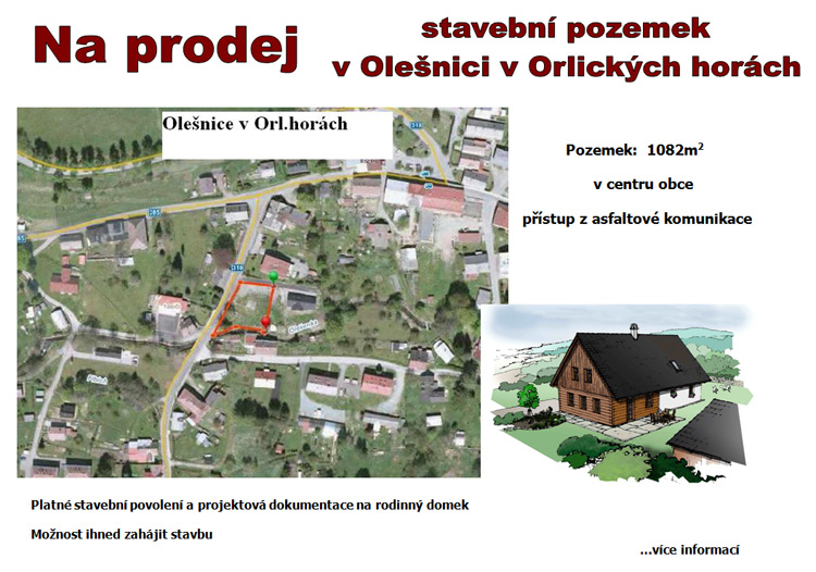 Výstavba poloroubeného domu - Olešnice v Orlických horách